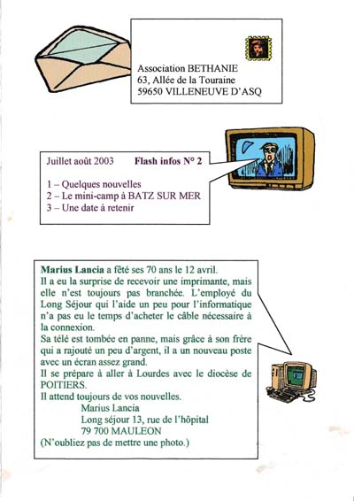 Bulletin de Béthanie 07/2003