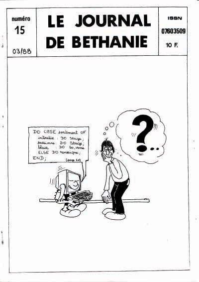 Journal de Béthanie n°15