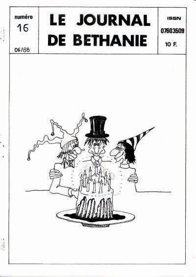 Journal de Béthanie n°16