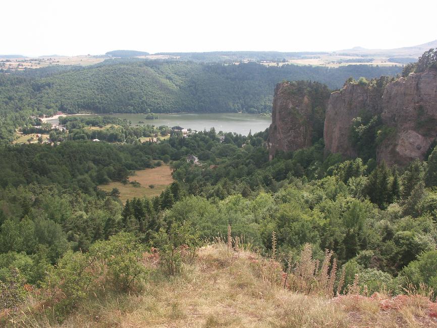 La dent du marais et le lac Chambon