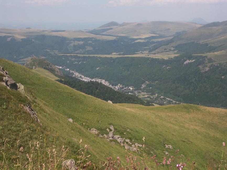 Vue vers le Mont Dore