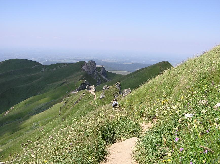Sur les crêtes du Sancy