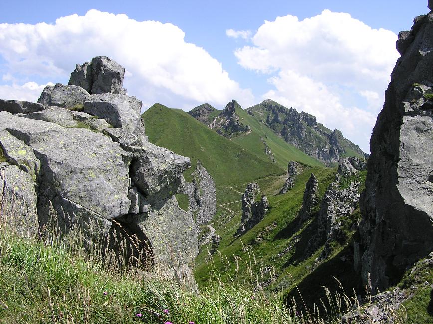 Descente vers le pas de l'âne
