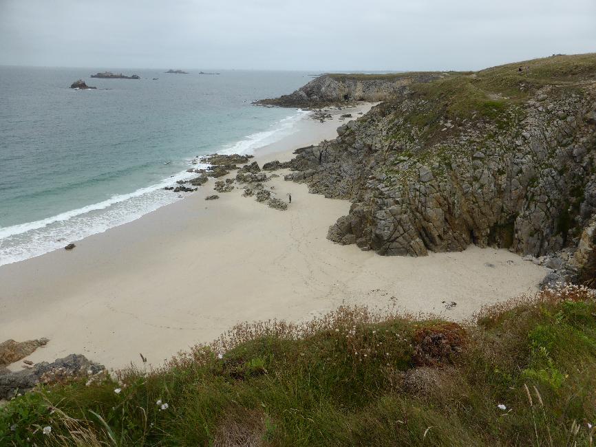 Vue depuis la pointe de Corsen, point le plus occidental de la France métropolitaine