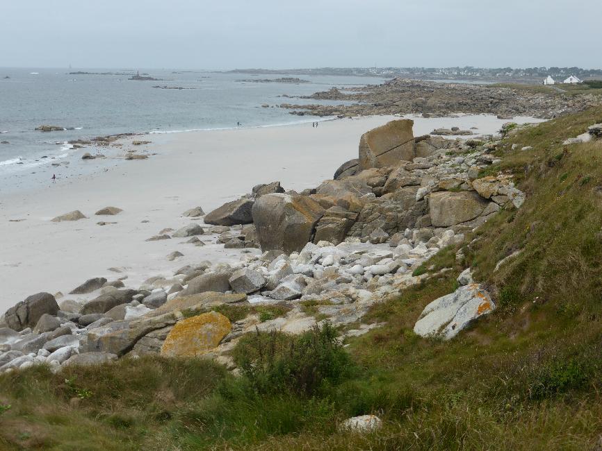 Le rivage à Kervriou