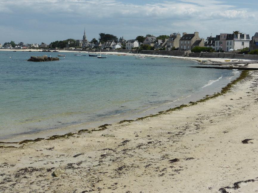 Arrivée à Brignogan Plages