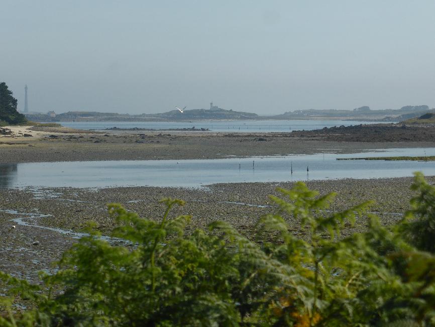 Au démarrage de la balade, nous apercevons à 2km le but de la journée