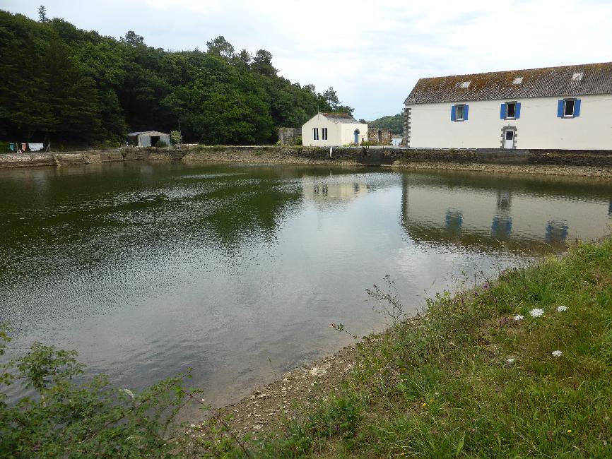 L'ancien moulin à marée de Moulin Mer