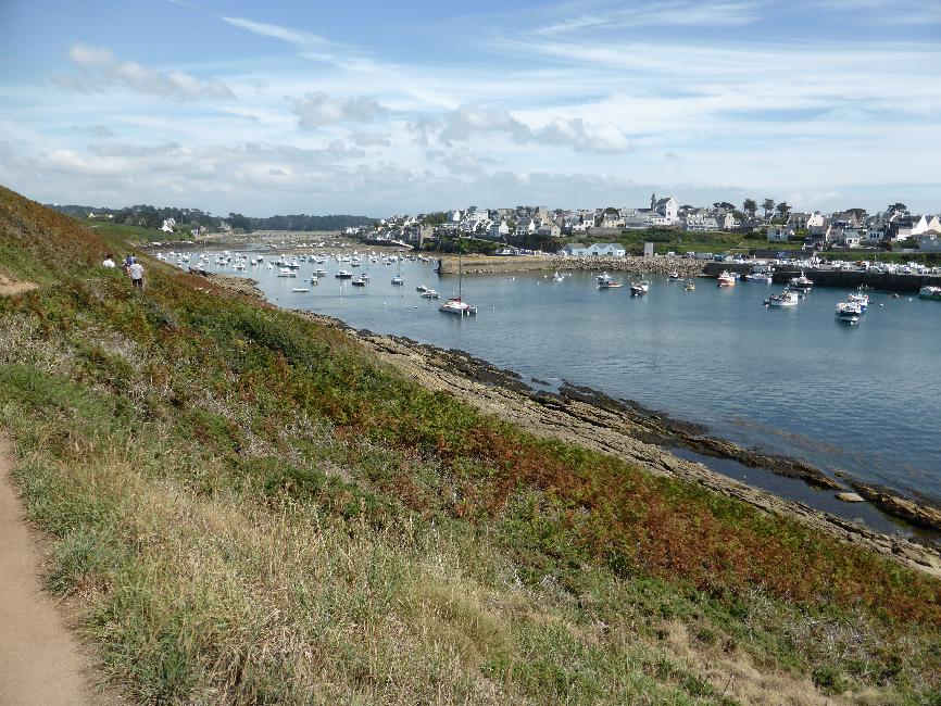 Le Conquet, depuis le chemin vers la pointe de Kermorvan