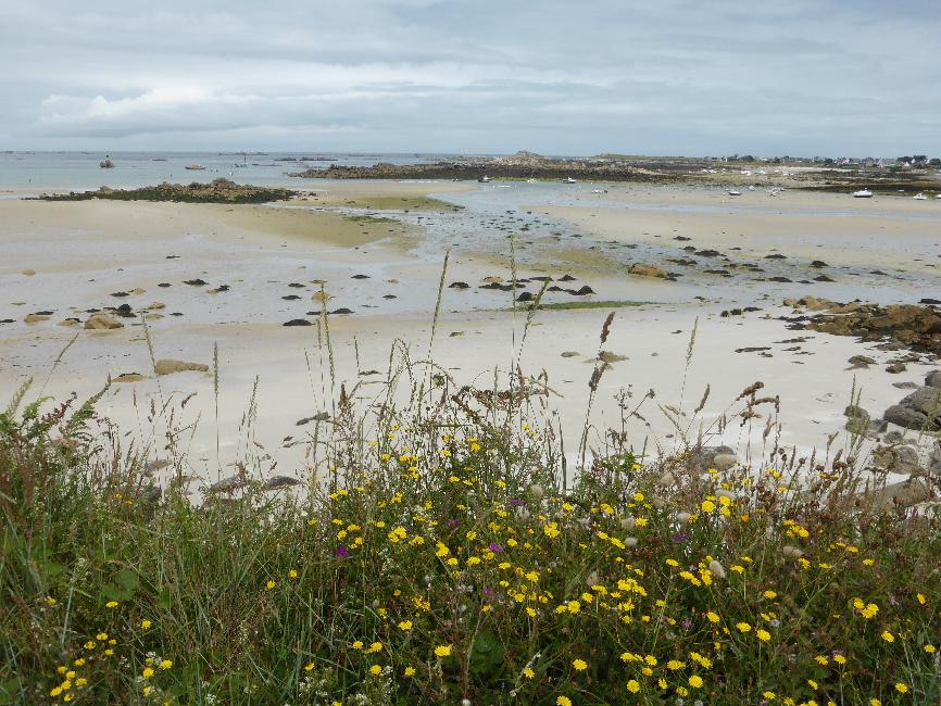 Plage, un peu après le Castel