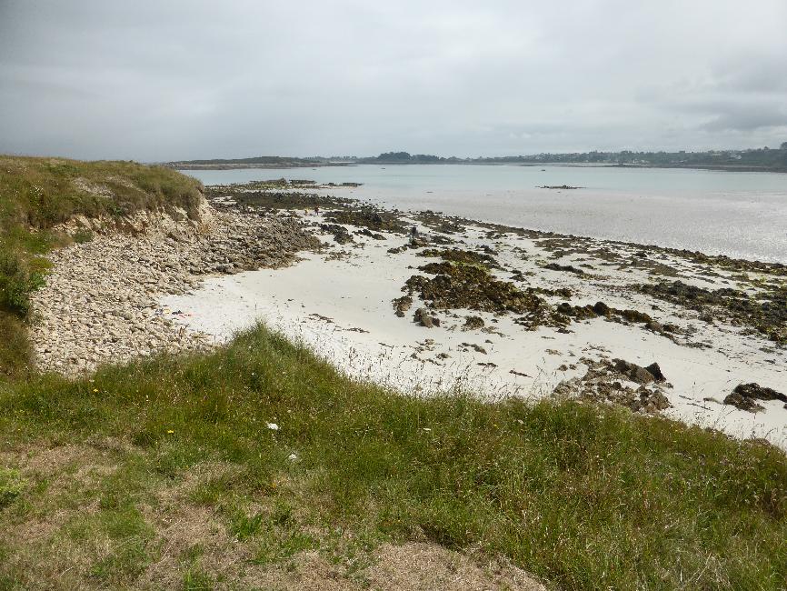 Au bord de l'aber Benoît, à Saint-Pabu
