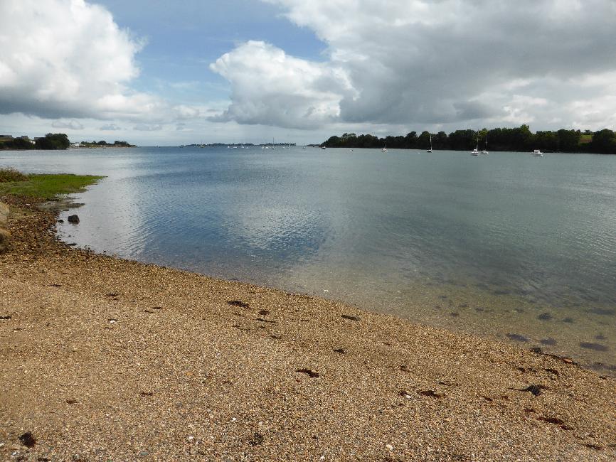 Rive droite de l'estuaire de la Penzé