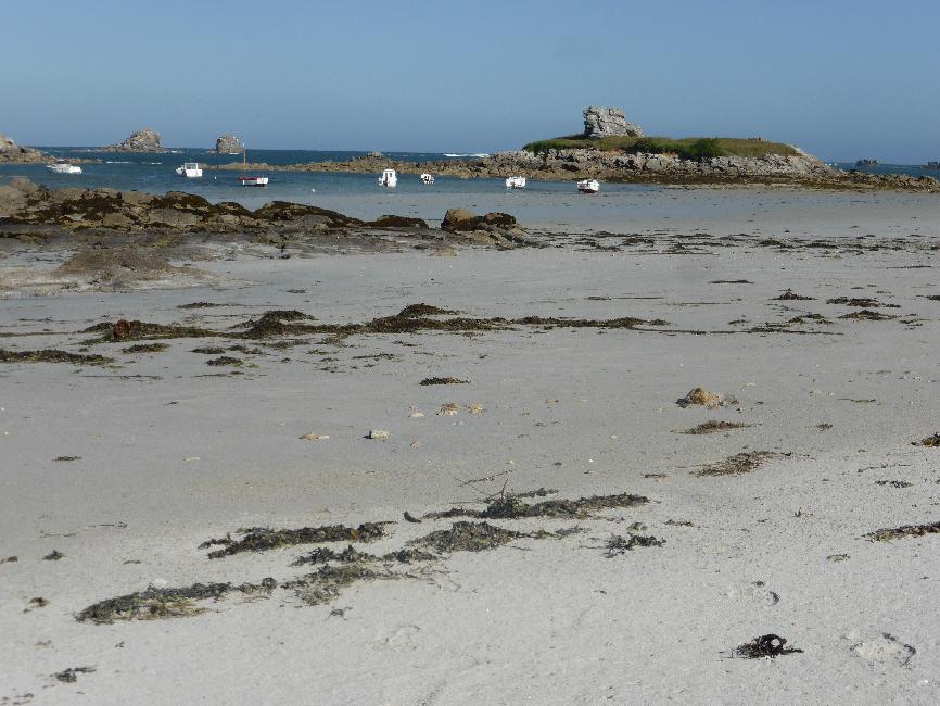 La plage du Tevenn, à Santec