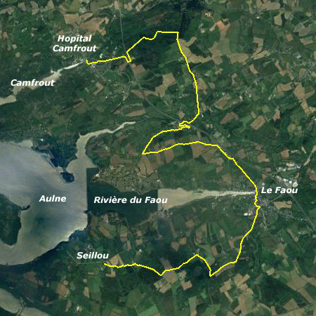 Carte de l'étape Carte de l'étape