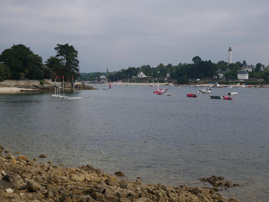 Sainte-Marine, vue vers Bénodet