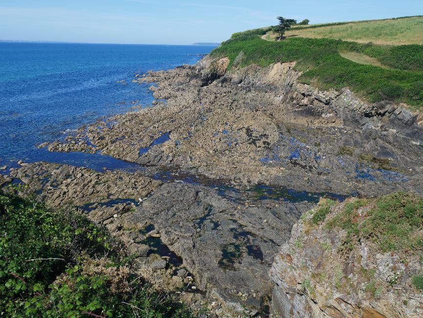 Falaises vers Pen Ar Roz