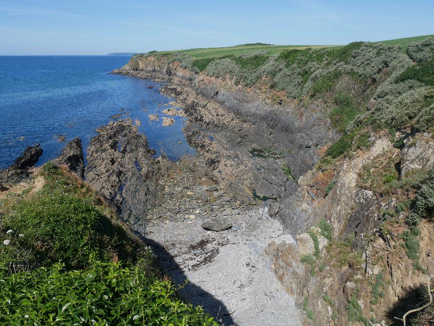 A l'approche de la pointe du Bellec