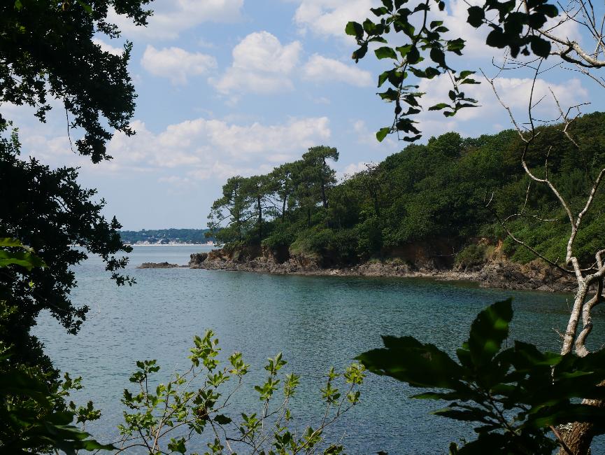 Concarneau ; pointe de Kernous ; embouchure de l'anse Saint-Jean