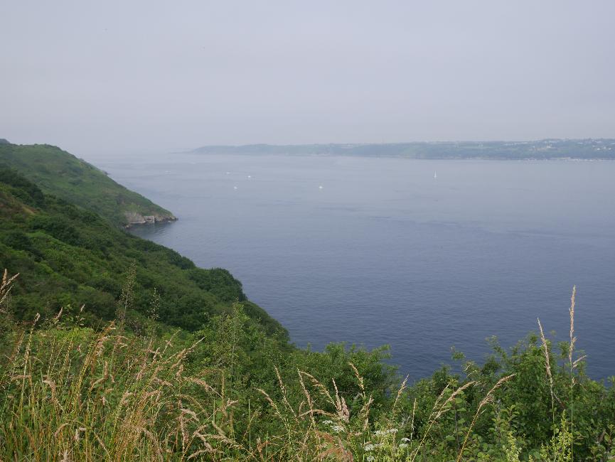 Le goulet de Brest depuis la pointe des Espagnols