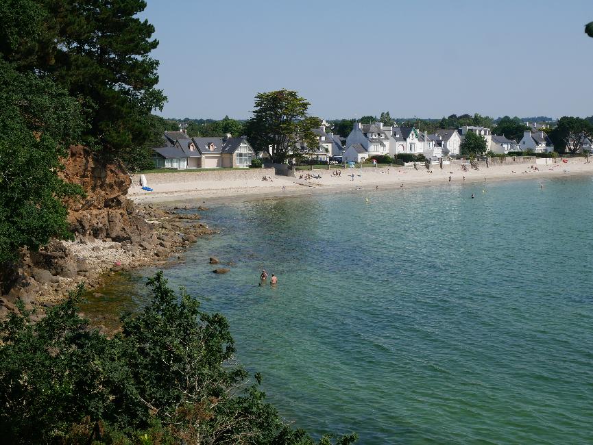 Fouesnant ; plage de Cap Coz