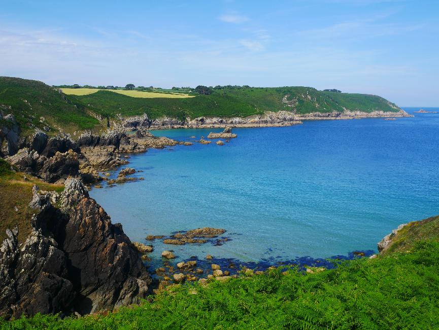 Vers la pointe de Lesven