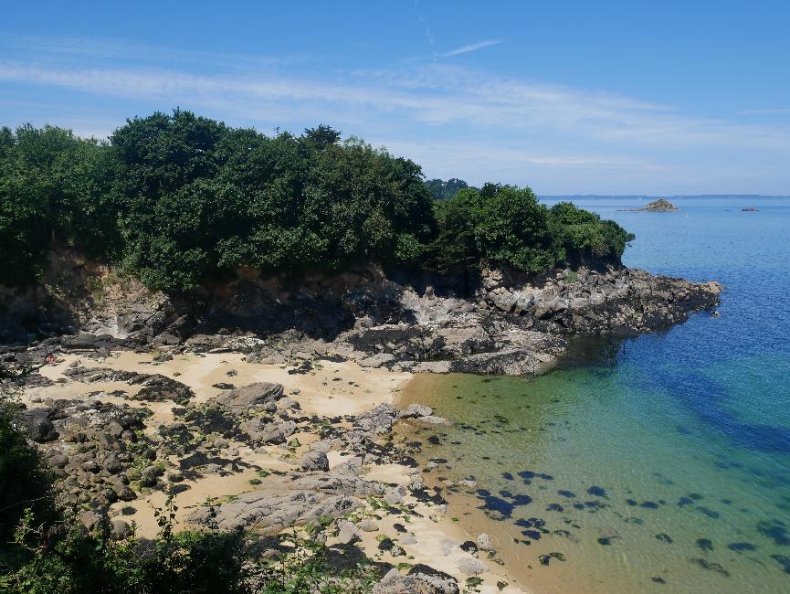 Douarnenez ; entrée du port de Tréboul
