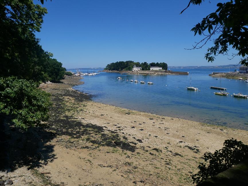 Douarnenez ; l'île Tristan