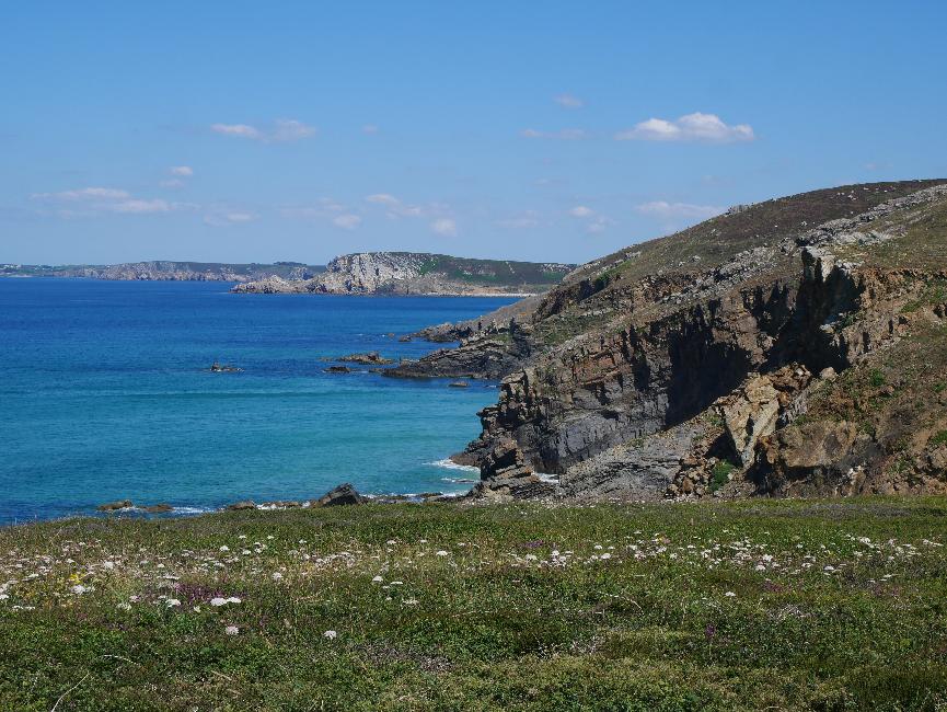 Pointe de Lost Marc'h ; vue vers la pointe de Dinan