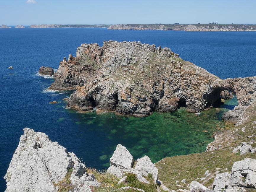 Pointe de Dinan ; vue vers la pointe de Pen Hir