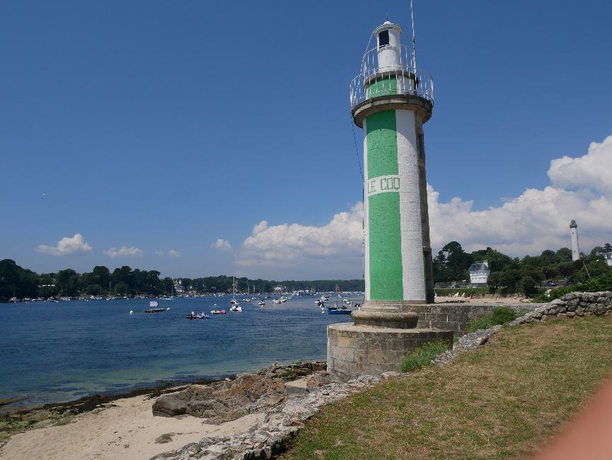 Bénodet ; pointe du Coq et phare