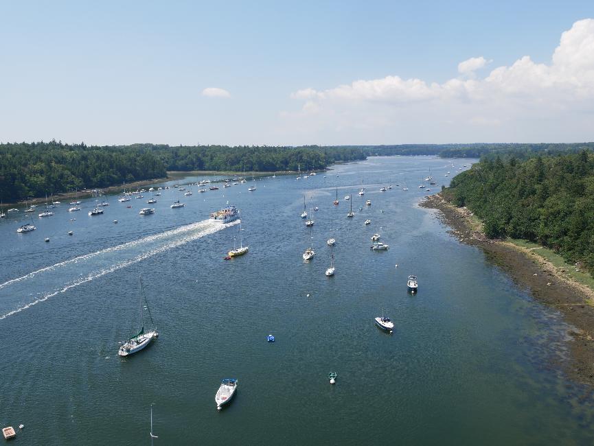 L'Odet, depuis le pont