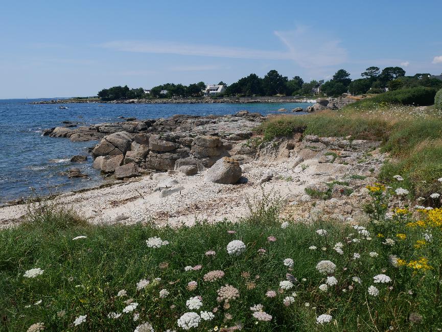 Presque arrivé à la plage des Bouchers