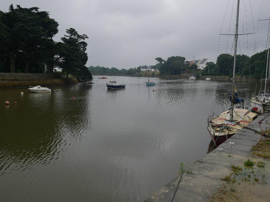 Estuaire de la rivière de Pont Labbé