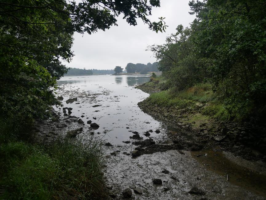 Estuaire de la rivière de Pont Labbé