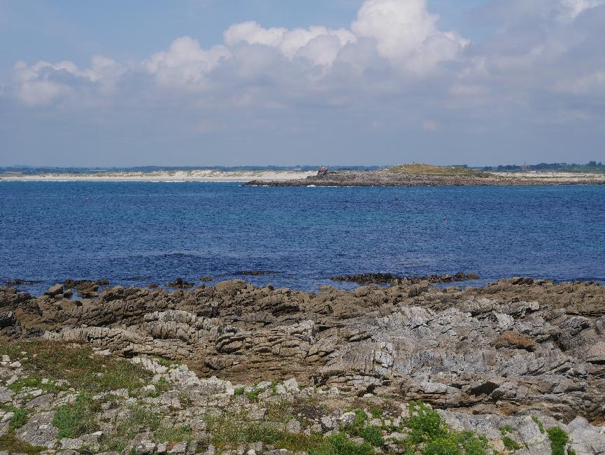 Saint Guénolé ; face à la pointe de la Torche