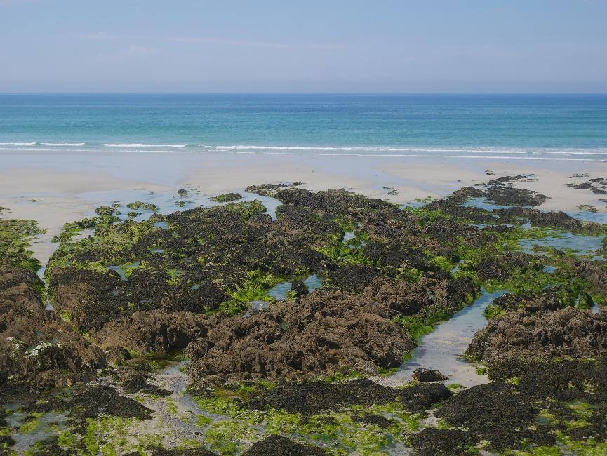 Le rivage à Penhors