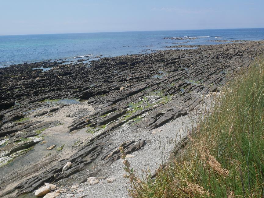 Le rivage à Poulhan