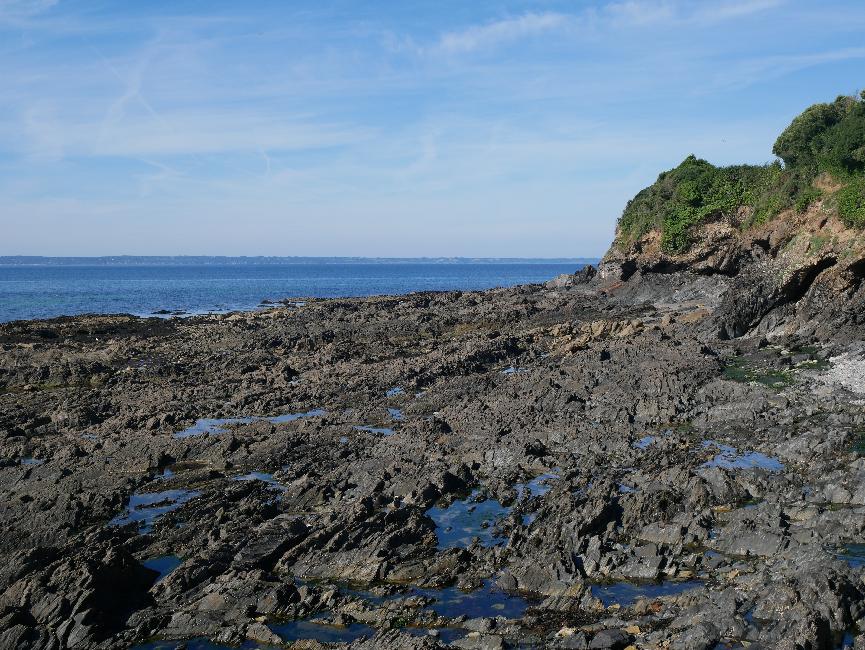 Au départ de la balade, à Trezmalaouen