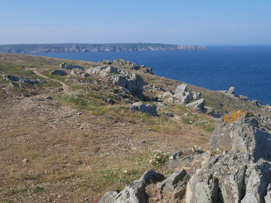 Pointe du Van ; vue vers la pointe du Raz