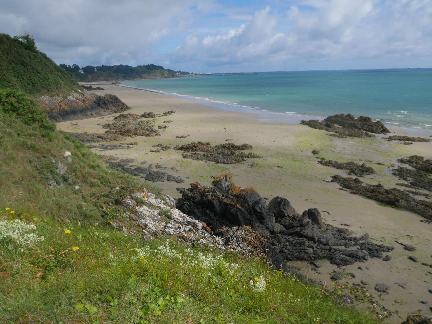 Pointe de Trouquetet ; vue vers la pointe du Vau Burel