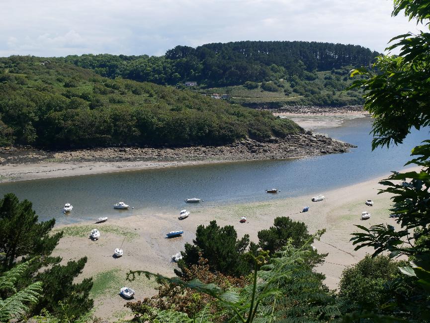 Le Leguer depuis la pointe de Servel