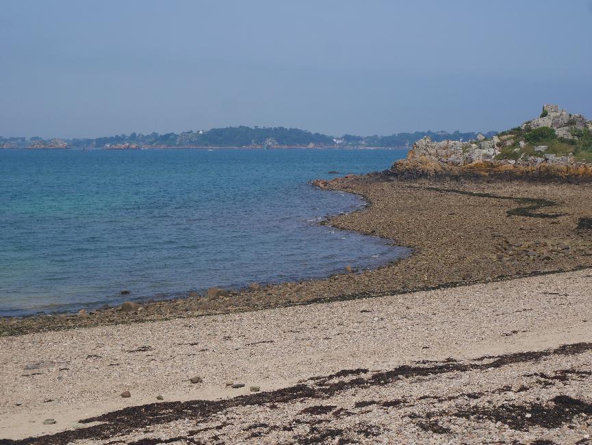 L'Arcouest, près de l'embarcadère vers l'île de Bréhat. Ile de Bréhat