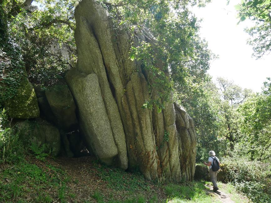 Le Yaudet ; chaos de granit