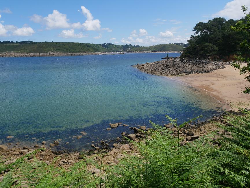 Embouchure du Leguer ; plage de Saint Quiriou