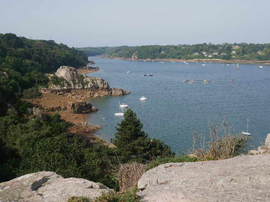 La Roche aux Oiseaux ; le Trieux