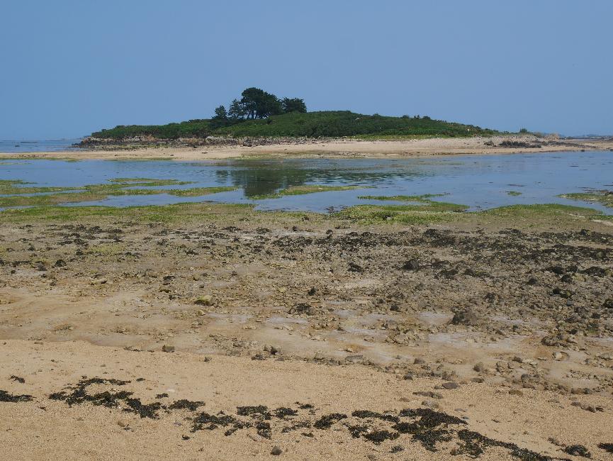 Plage de Bonne nouvelle ; île Coalen