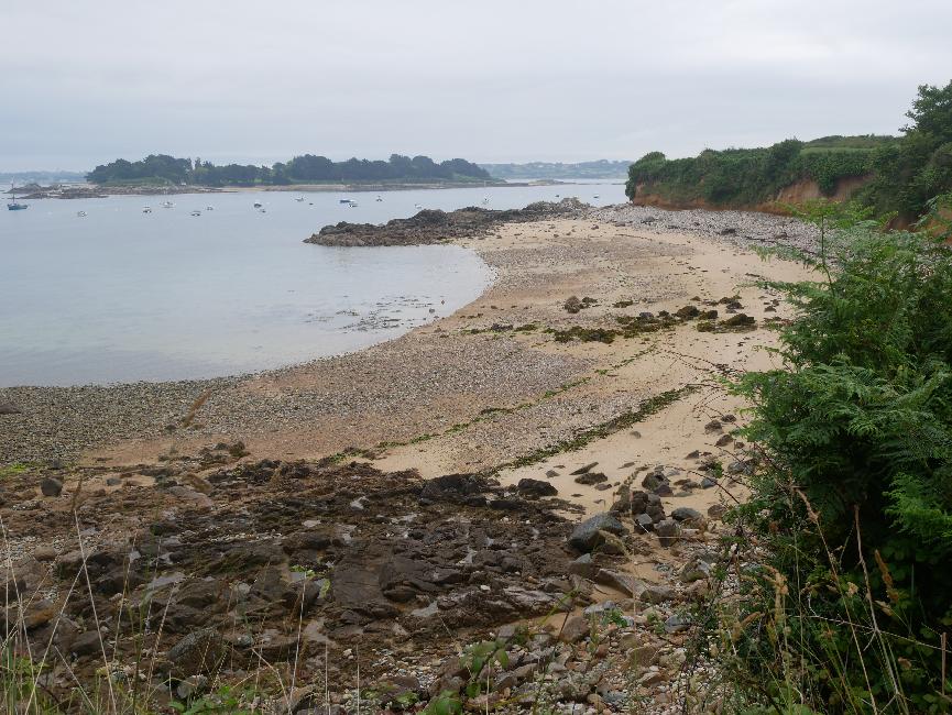 L'île Loaven, depuis an Hinkin