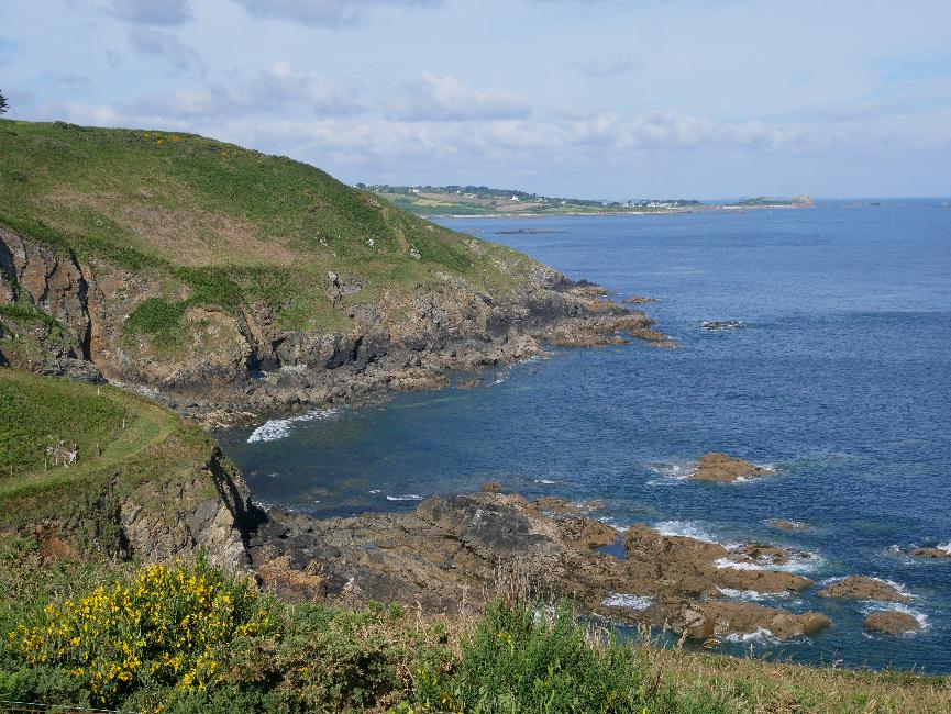 Départ de la balade à Saint-Jean du Doigt