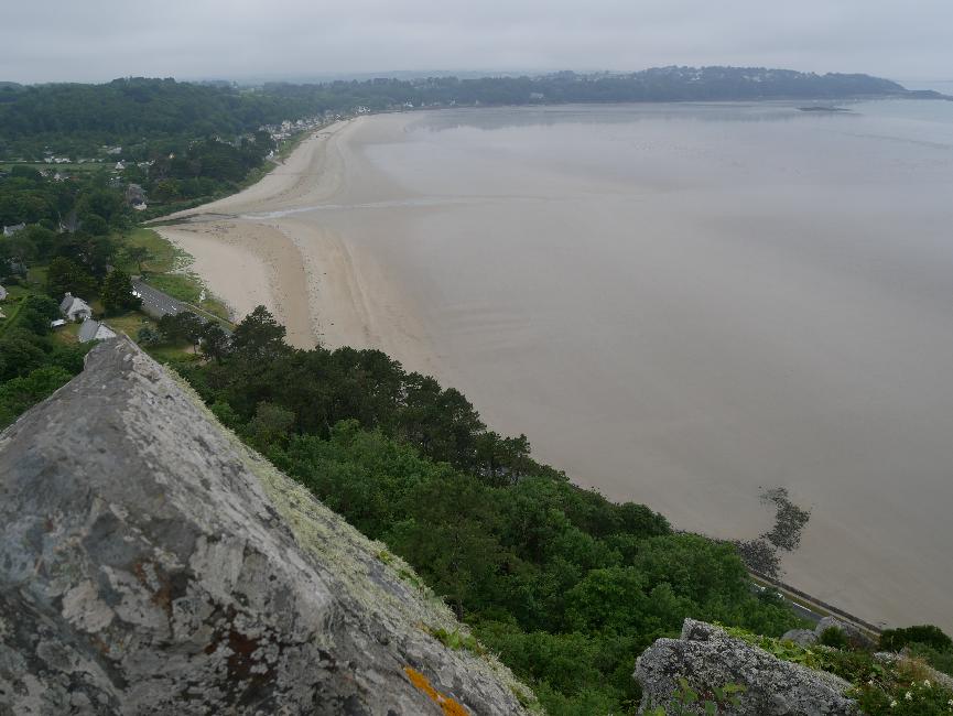 Panorama depuis le grand rocher