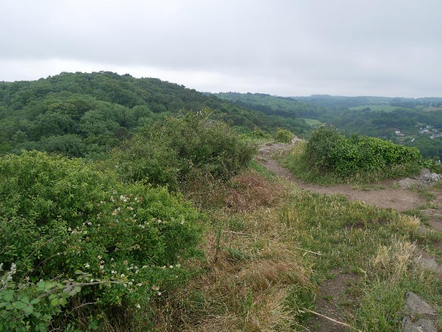 Panorama depuis le grand rocher